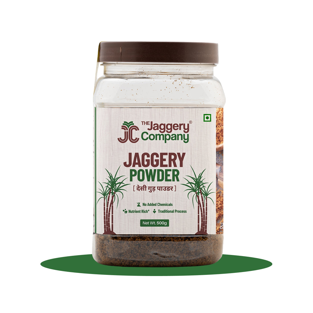 Jaggery Powder, Natural Sweetener for Tea, Cooking & Baking - 500g