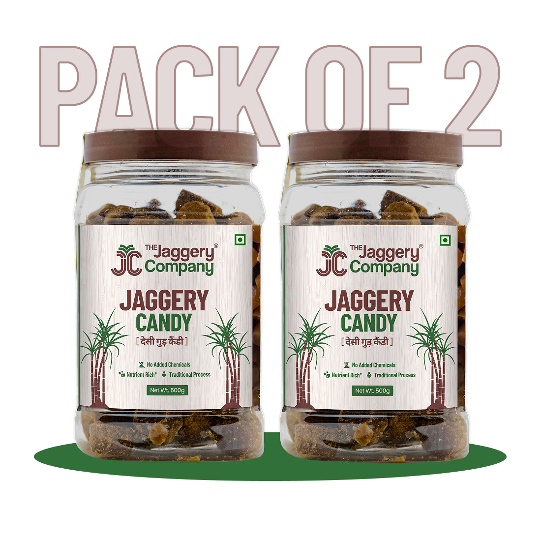 Jaggery Candy  – Pack of 2 (500 g each)