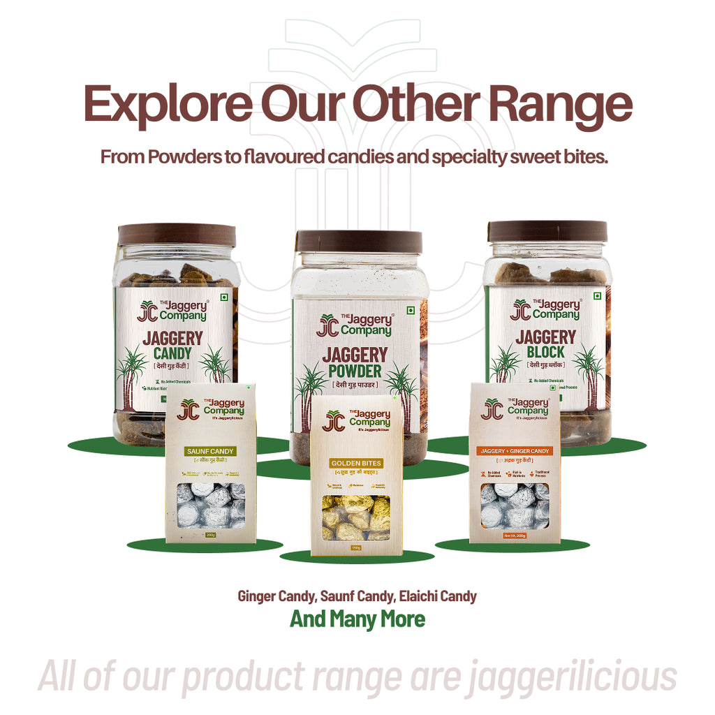 Jaggery Candy, Traditional Bite-Sized Jaggery Treat- 500g