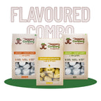Taster combo with Jaggery Ginger Candy, Golden Bites and Saunf Candy packs